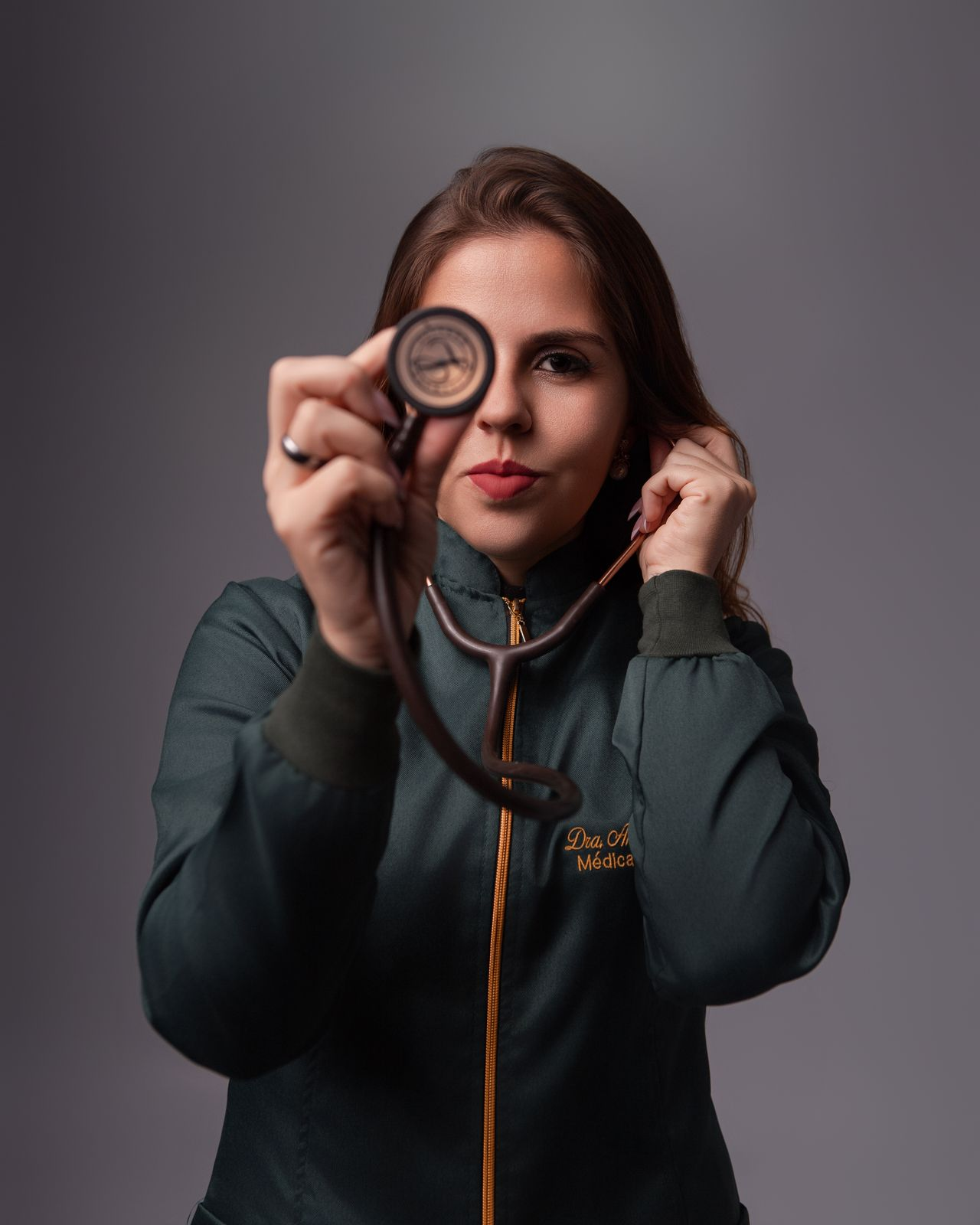 Dra. Amanda Bruns, médica veterinária