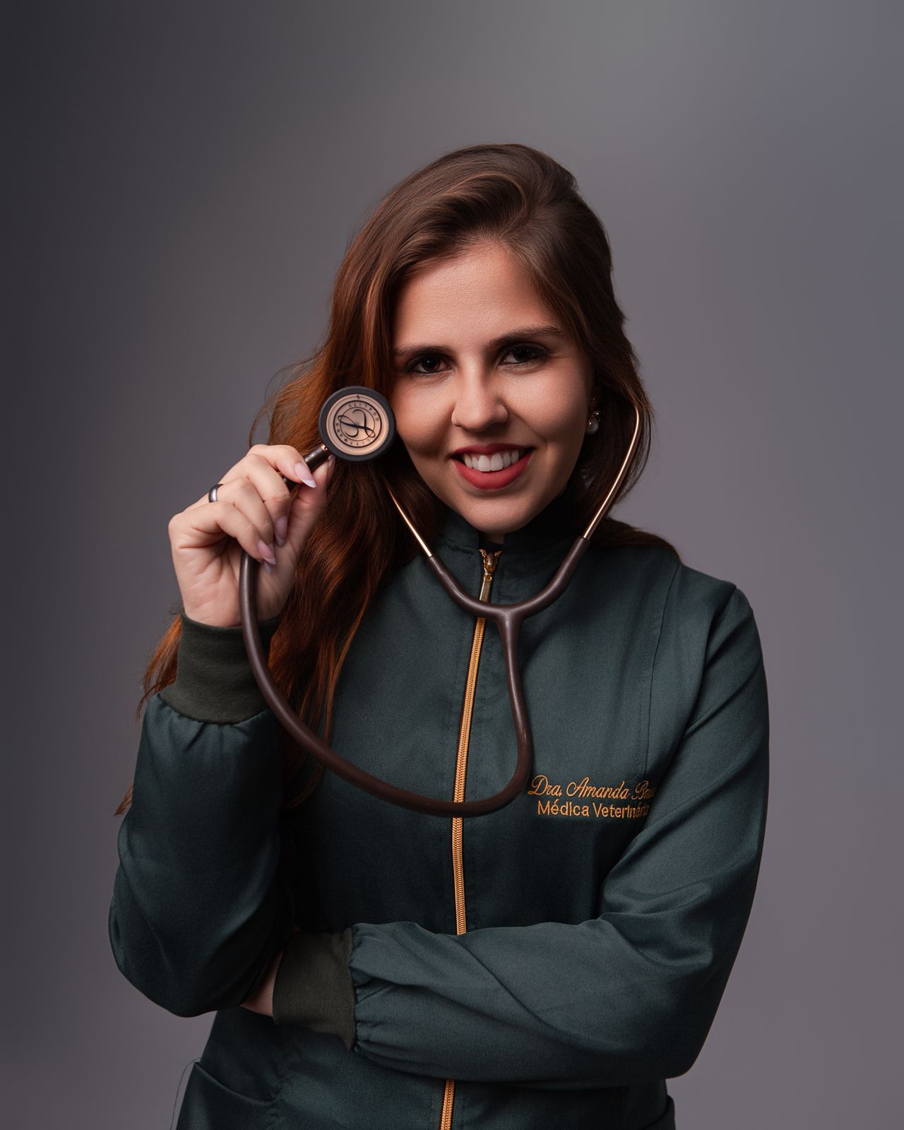 Dra. Amanda Bruns, médica veterinária